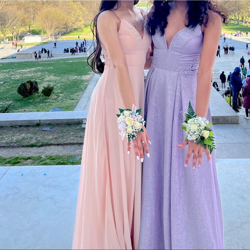 Blush Pink Prom Dress (Only Worn Once and Amazing Quality) from Lulus, Size XS